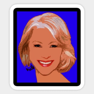 helen mirren Sticker